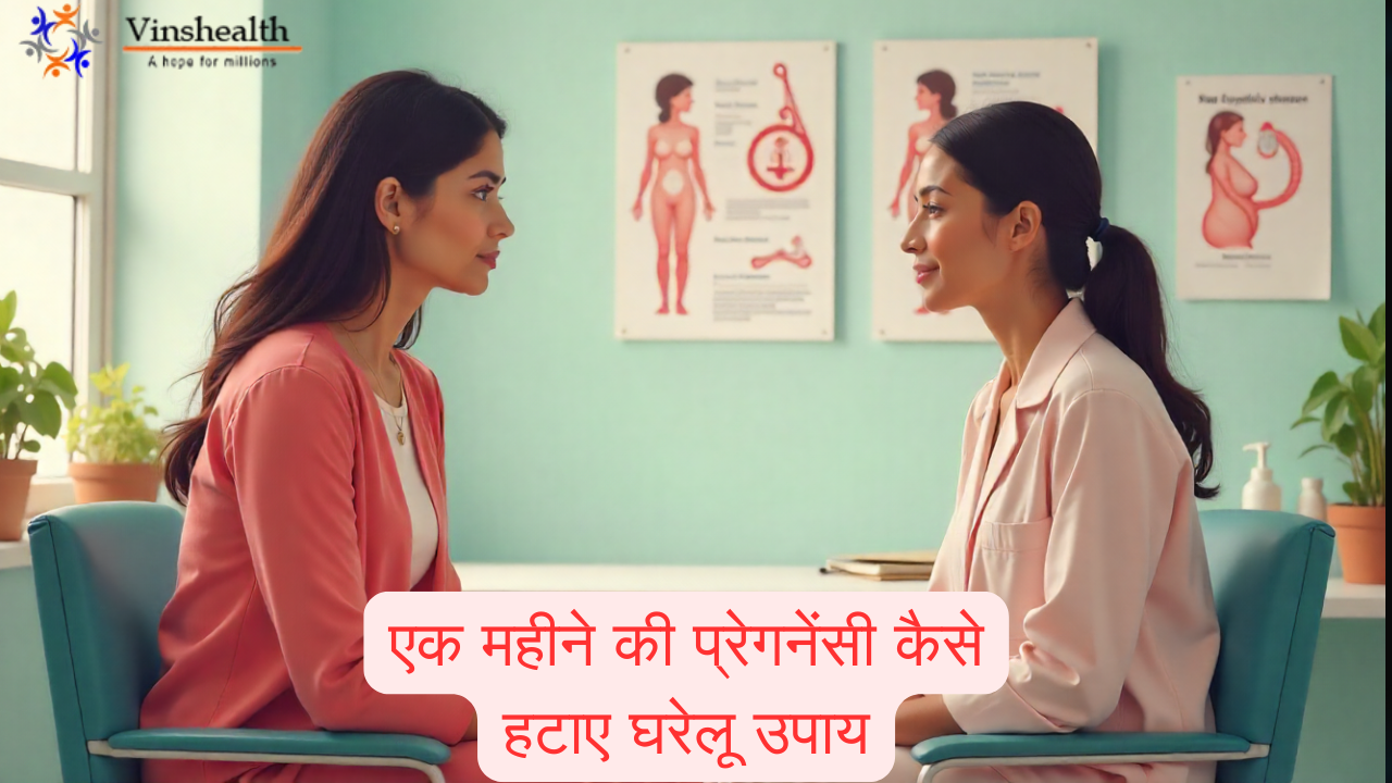 एक महीने की प्रेगनेंसी कैसे हटाए घरेलू उपाय
