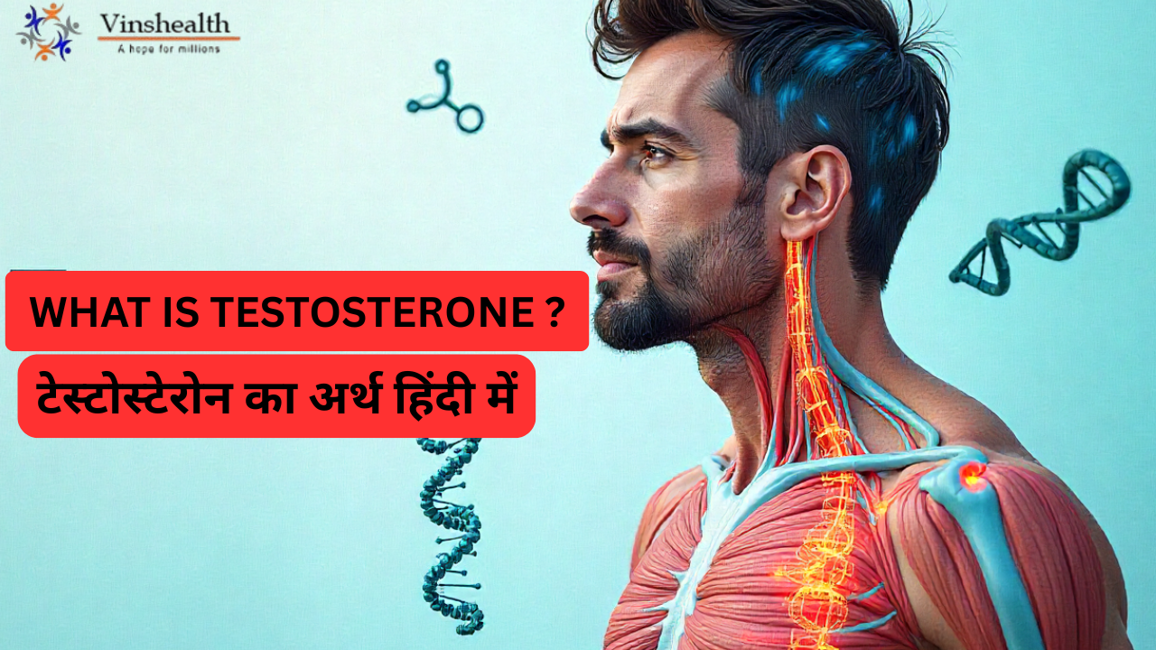 टेस्टोस्टेरोन का अर्थ हिंदी में