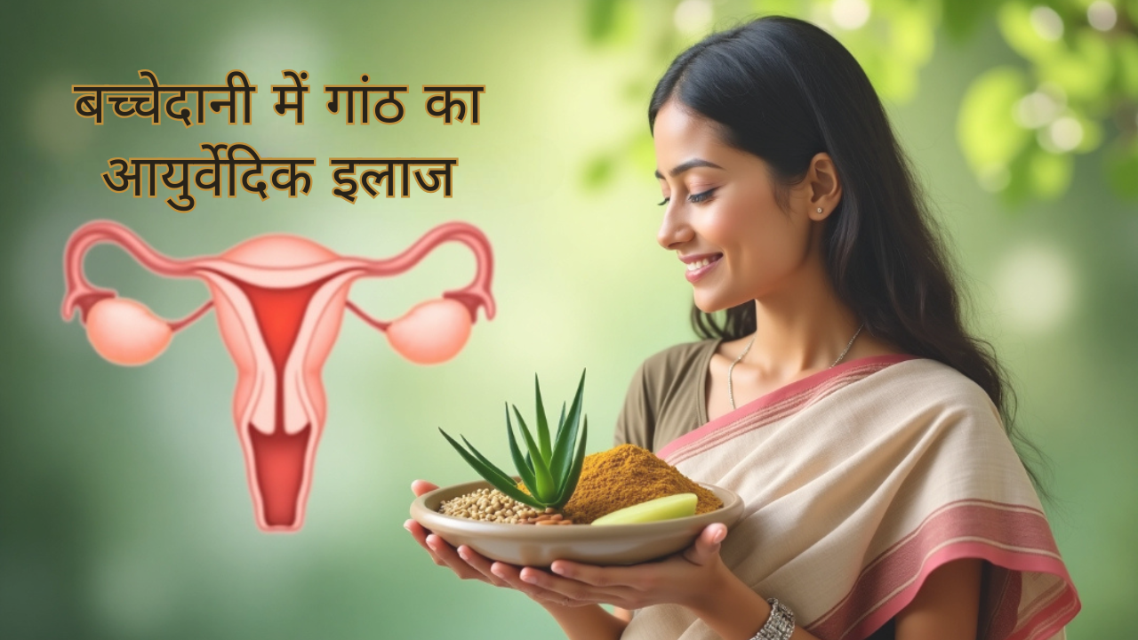 बच्चेदानी में गांठ का आयुर्वेदिक इलाज