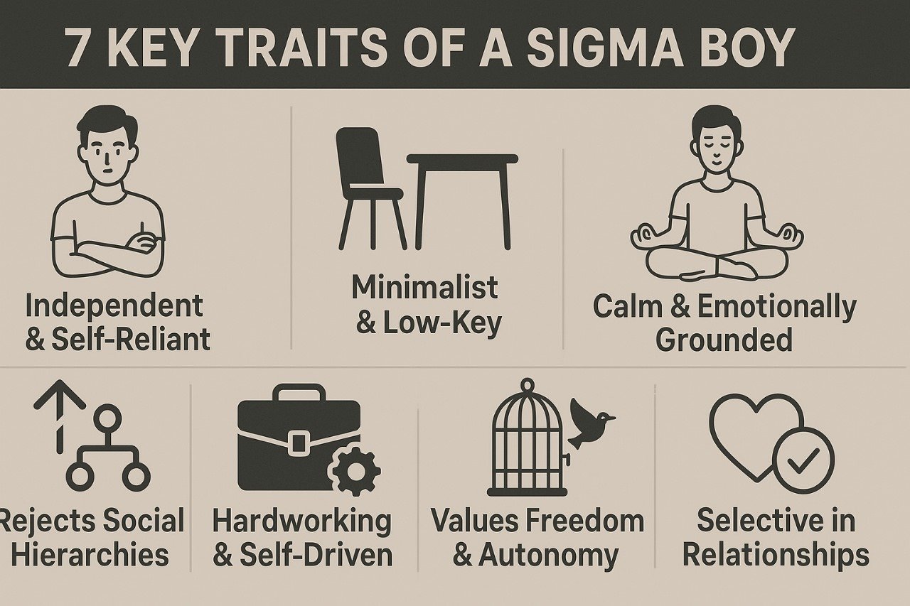7 key traits of a sigma boy